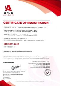 certified cleaning company - cert1
